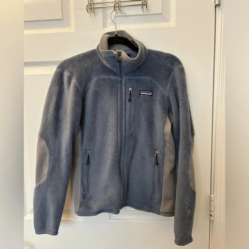 Patagonia R2 Regulator Fleece Full Zip Jacket blue Polartec Women's Size small